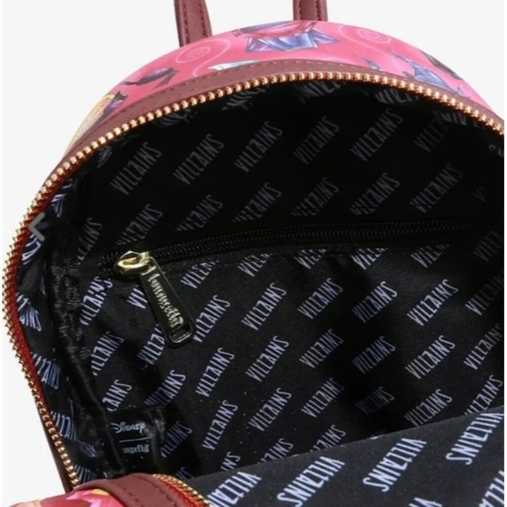 Loungefly Disney Villain Perfume Bottles Mini Backpack NWT NEW